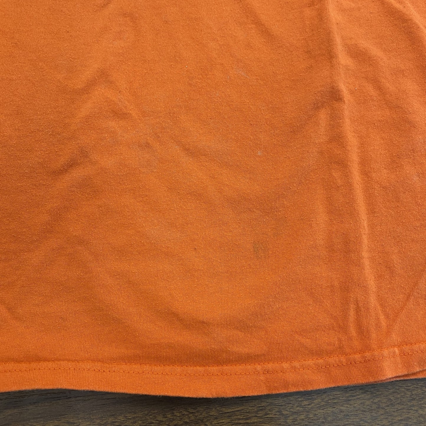 DELTA　HOOTERS　フーターズ　半袖プリントTシャツ　企業T　オレンジ　Lサイズ