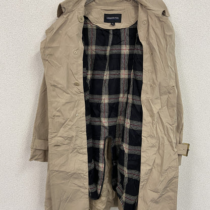 LONDON FOG　ロンドンフォグ　トレンチコート　ベージュ　Lサイズ