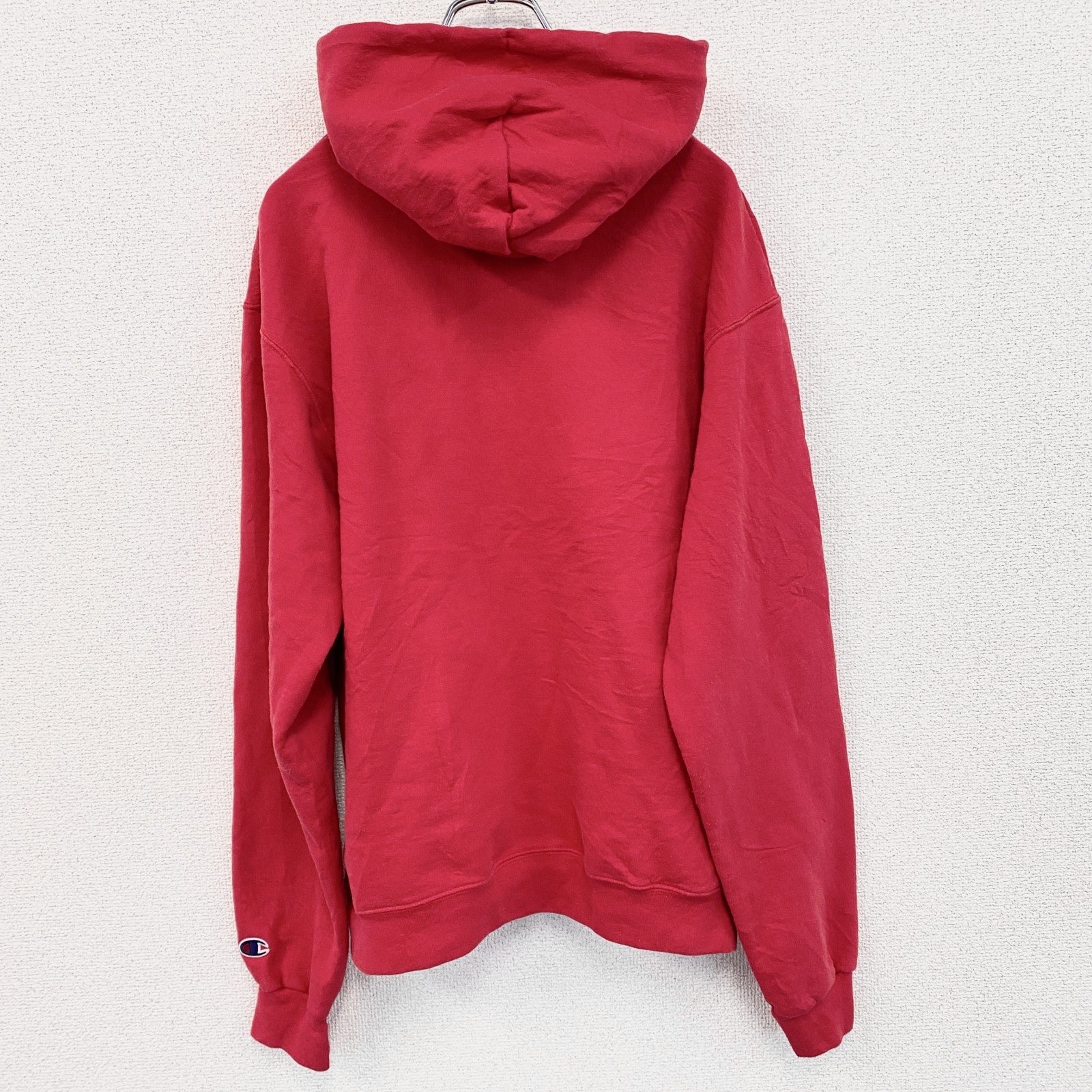 champion　チャンピオン　スウェットパーカー/フーディー　赤　レッド　Mサイズ
