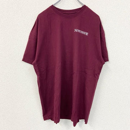 古着 used　Champion チャンピオン　半袖バックプリントTシャツ　NORTHSIDE　ビックシルエット　XLサイズ