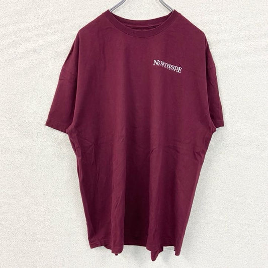古着 used　Champion チャンピオン　半袖バックプリントTシャツ　NORTHSIDE　ビックシルエット　XLサイズ