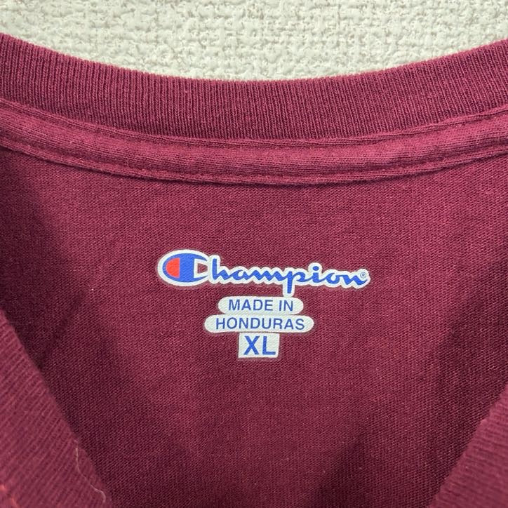 古着 used　Champion チャンピオン　半袖バックプリントTシャツ　NORTHSIDE　ビックシルエット　XLサイズ