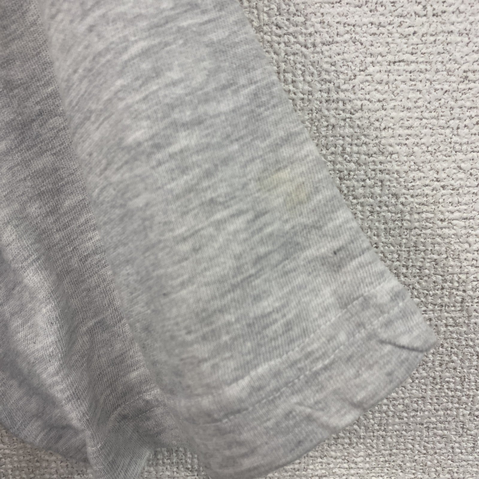 Premium　プレミアム　半袖プリントTシャツ　カレッジ　霜降りグレー　Lサイズ