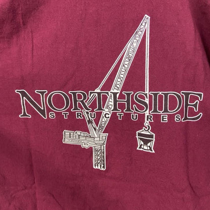 古着 used　Champion チャンピオン　半袖バックプリントTシャツ　NORTHSIDE　ビックシルエット　XLサイズ