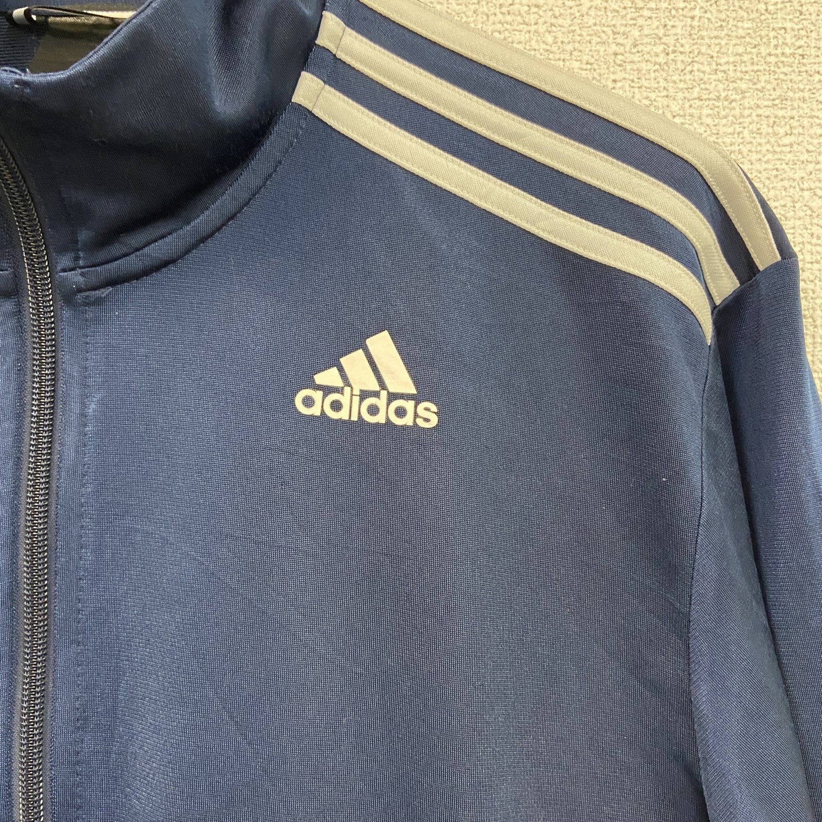 adidas　アディダス　トラックジャケット/ジャージ　紺　ネイビー