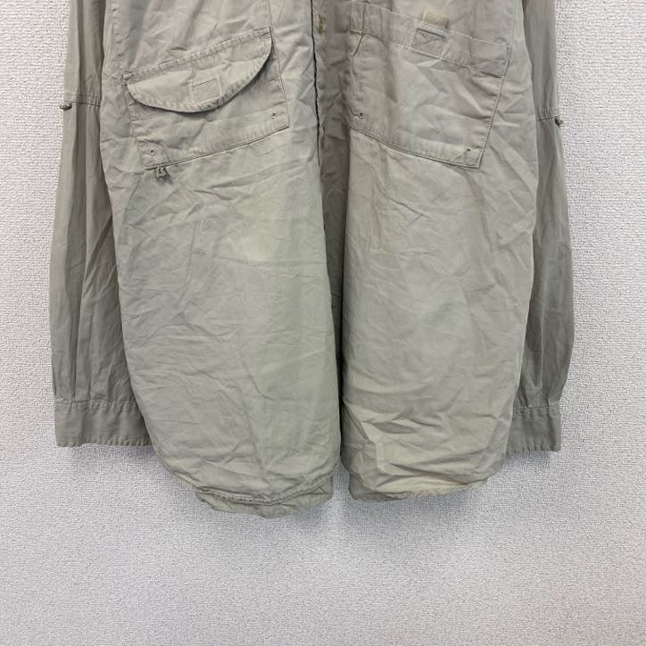 Columbia　コロンビア　PEG フィッシングシャツ　グレージュ　2XLサイズ