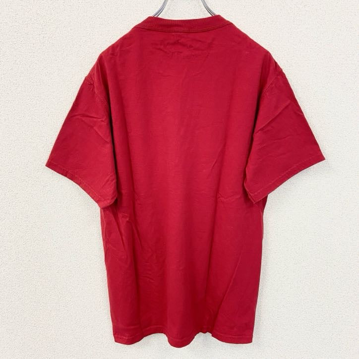 古着 used　NFL　TEAM APPAREL　半袖プリントTシャツ　サンフランシスコ・フォーティナイナーズ　赤　Mサイズ