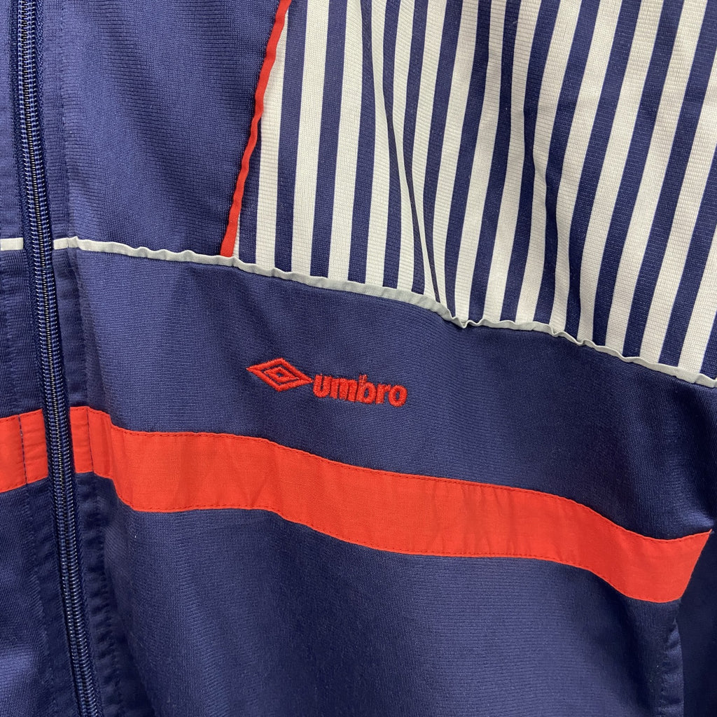 umbro　アンブロ　トラックジャケット/ジャージ　紺　ネイビー　Sサイズ