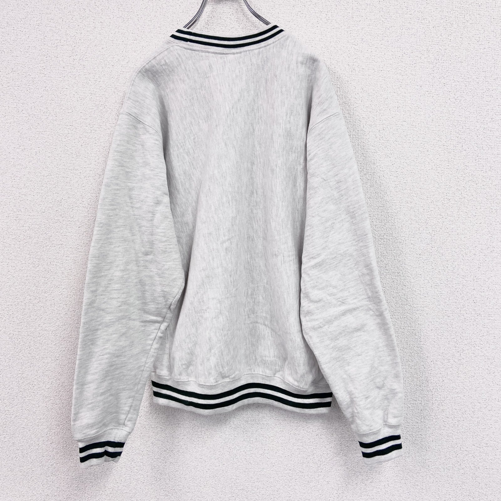 Champion　チャンピオン　リバースウィーブ　スウェット/トレーナー　リブライン　霜降りグレー　Mサイズ