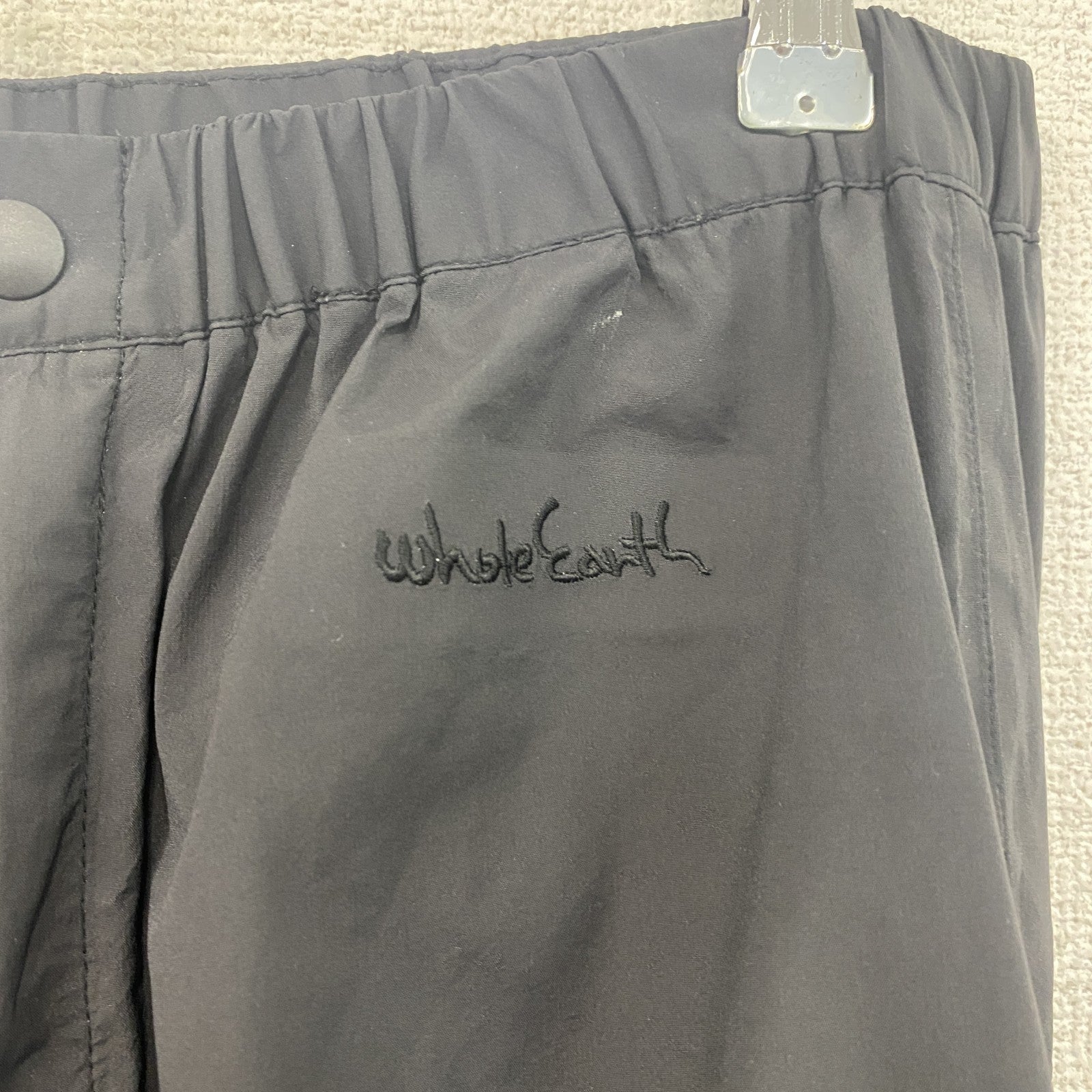 whole Earth　ナイロンパンツ　ウィンドパンツ　黒　ブラック　Mサイズ