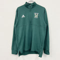 adidas　アディダス　ハーフジッププルオーバージャージ　緑　グリーン　Lサイズ