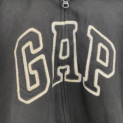 GAP　ギャップ　フルジップスウェットパーカー/フーディー　黒　ブラック　2XLサイズ