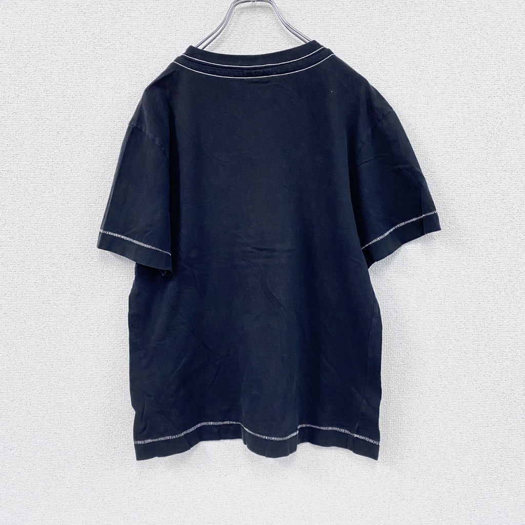 Levi’s　リーバイス　半袖プリントTシャツ　シングルステッチ　黒　ブラック　Mサイズ