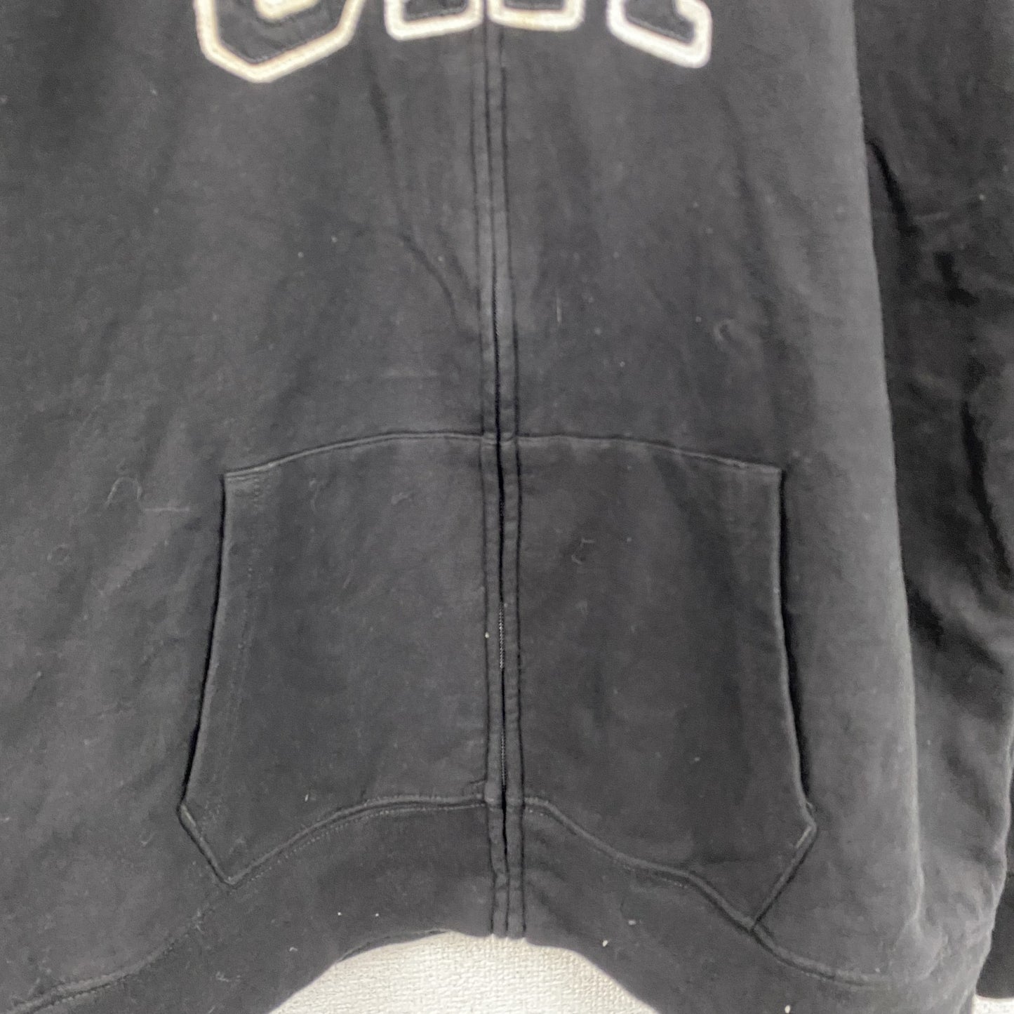 GAP　ギャップ　フルジップスウェットパーカー/フーディー　黒　ブラック　2XLサイズ