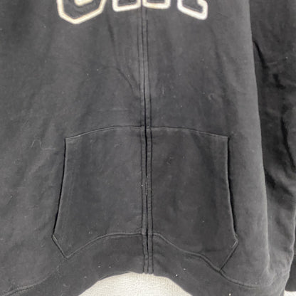 GAP　ギャップ　フルジップスウェットパーカー/フーディー　黒　ブラック　2XLサイズ