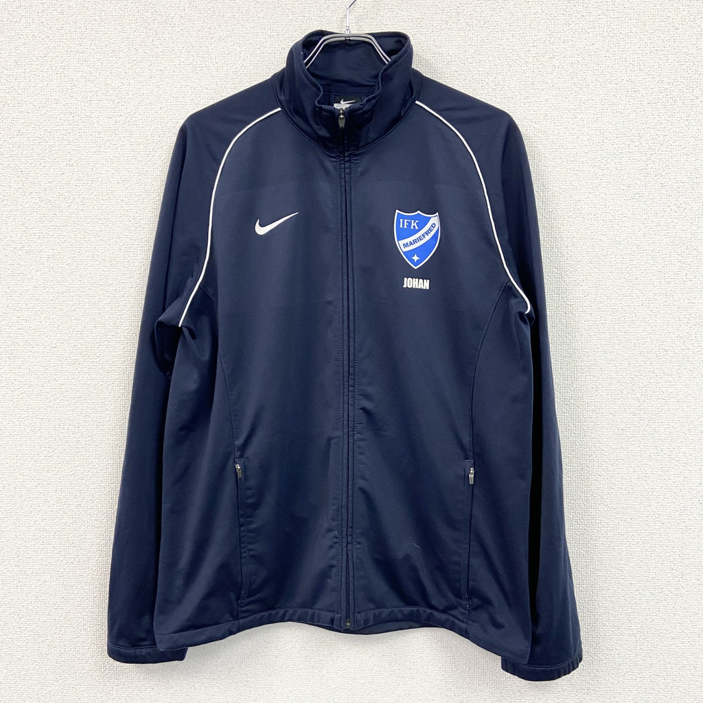 NIKE　ナイキ　トラックジャケット/ジャージ　紺　ネイビー　Lサイズ
