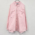 Columbia　コロンビア　フィッシングシャツ　ピンク　2XLサイズ
