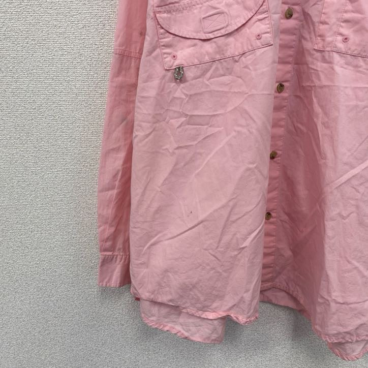 Columbia　コロンビア　フィッシングシャツ　ピンク　2XLサイズ