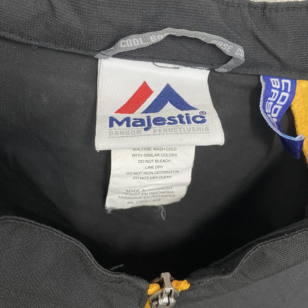 Majestic　マジェスティック　ハーフジッププルオーバージャケット　黒　ブラック　XLサイズ