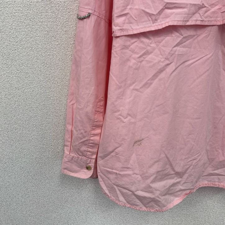 Columbia　コロンビア　フィッシングシャツ　ピンク　2XLサイズ
