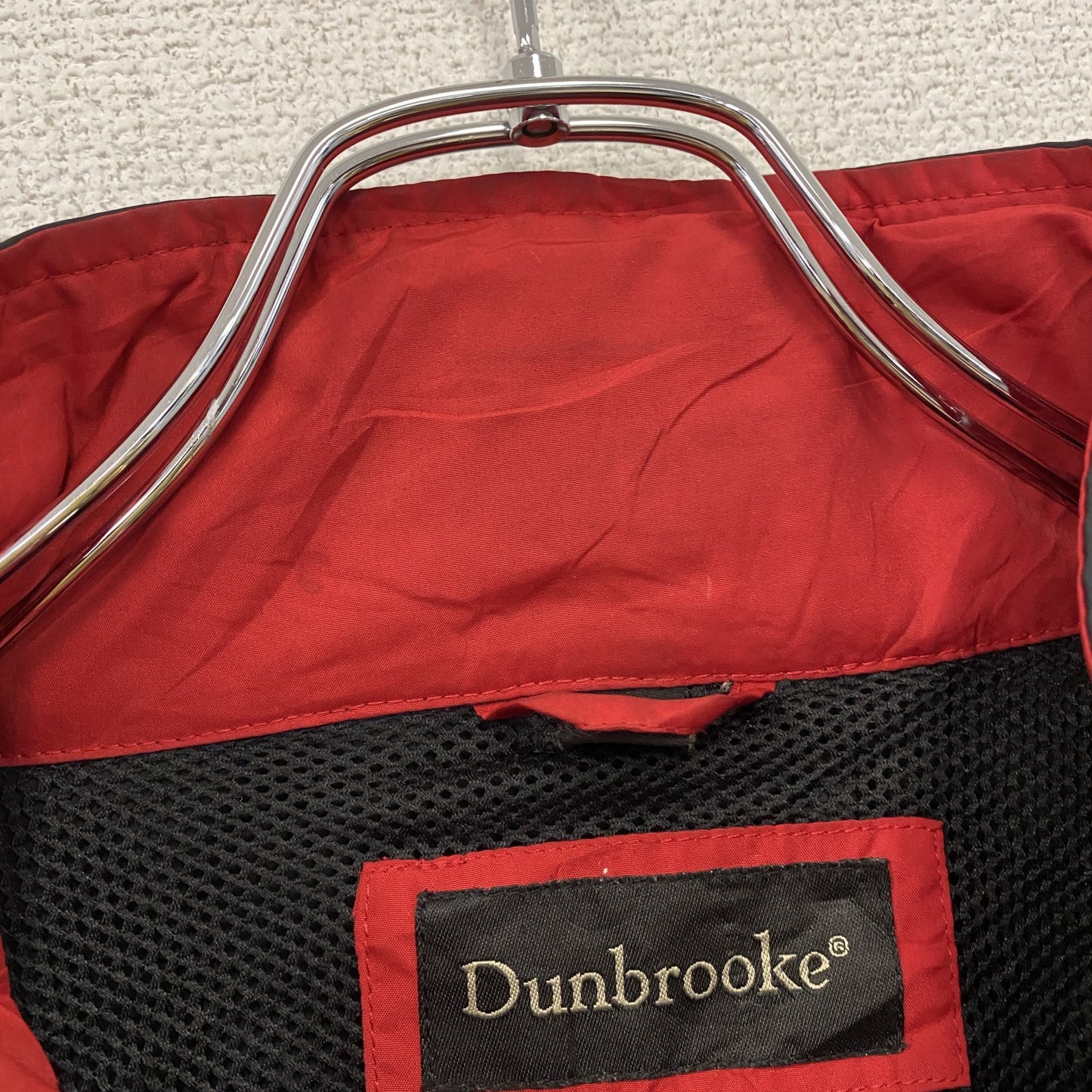 ～00s　Dunbrooke　ダンブルック　フルジップジャケット　比翼仕立て　ヴィンテージ　黒　ブラック　XLサイズ
