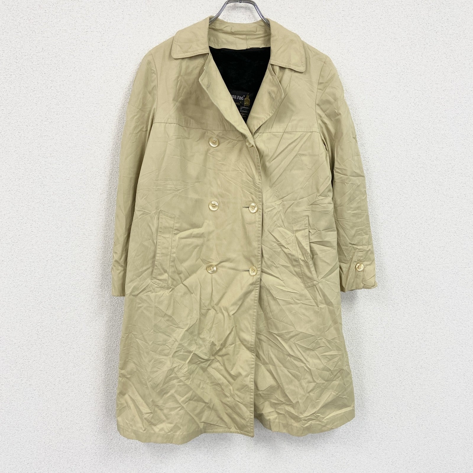 LONDON FOG　ロンドンフォグ　トレンチコート　ベージュ　14サイズ