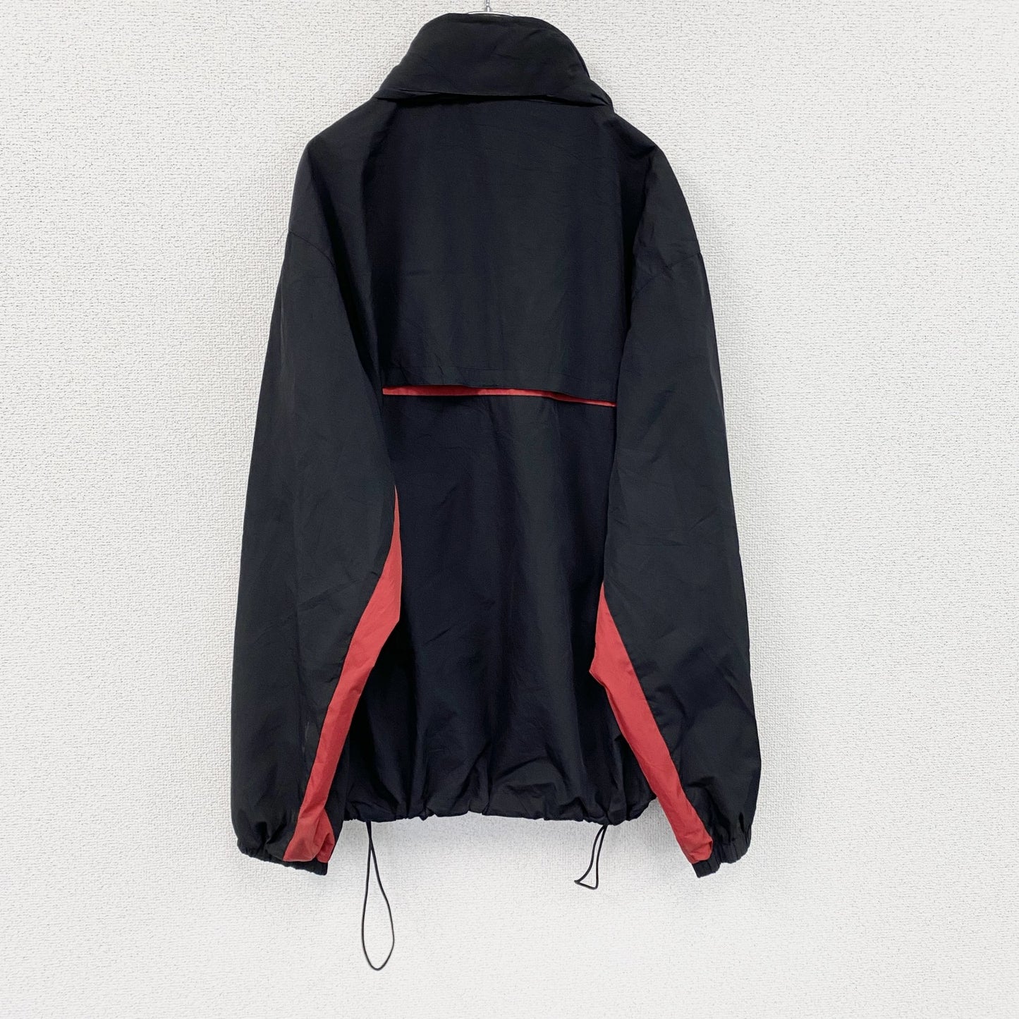 ～00s　Dunbrooke　ダンブルック　フルジップジャケット　比翼仕立て　ヴィンテージ　黒　ブラック　XLサイズ