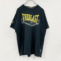 EVERLAST　エバーラスト　半袖プリントTシャツ　黒　ブラック　Lサイズ