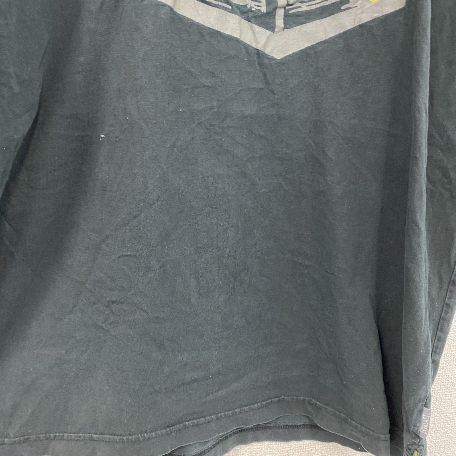 EVERLAST　エバーラスト　半袖プリントTシャツ　黒　ブラック　Lサイズ