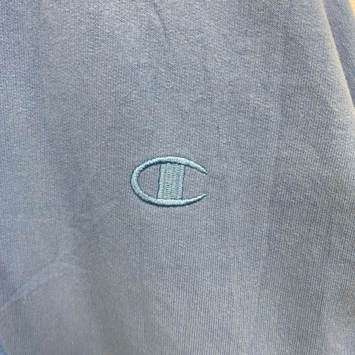 champion　チャンピオン　スウェットパーカー/フーディー　水色　ライトブルー　4XLサイズ