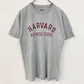 古着 used　Champion チャンピオン　半袖カレッジプリントTシャツ　ハーバードビジネススクール　グレー　Mサイズ