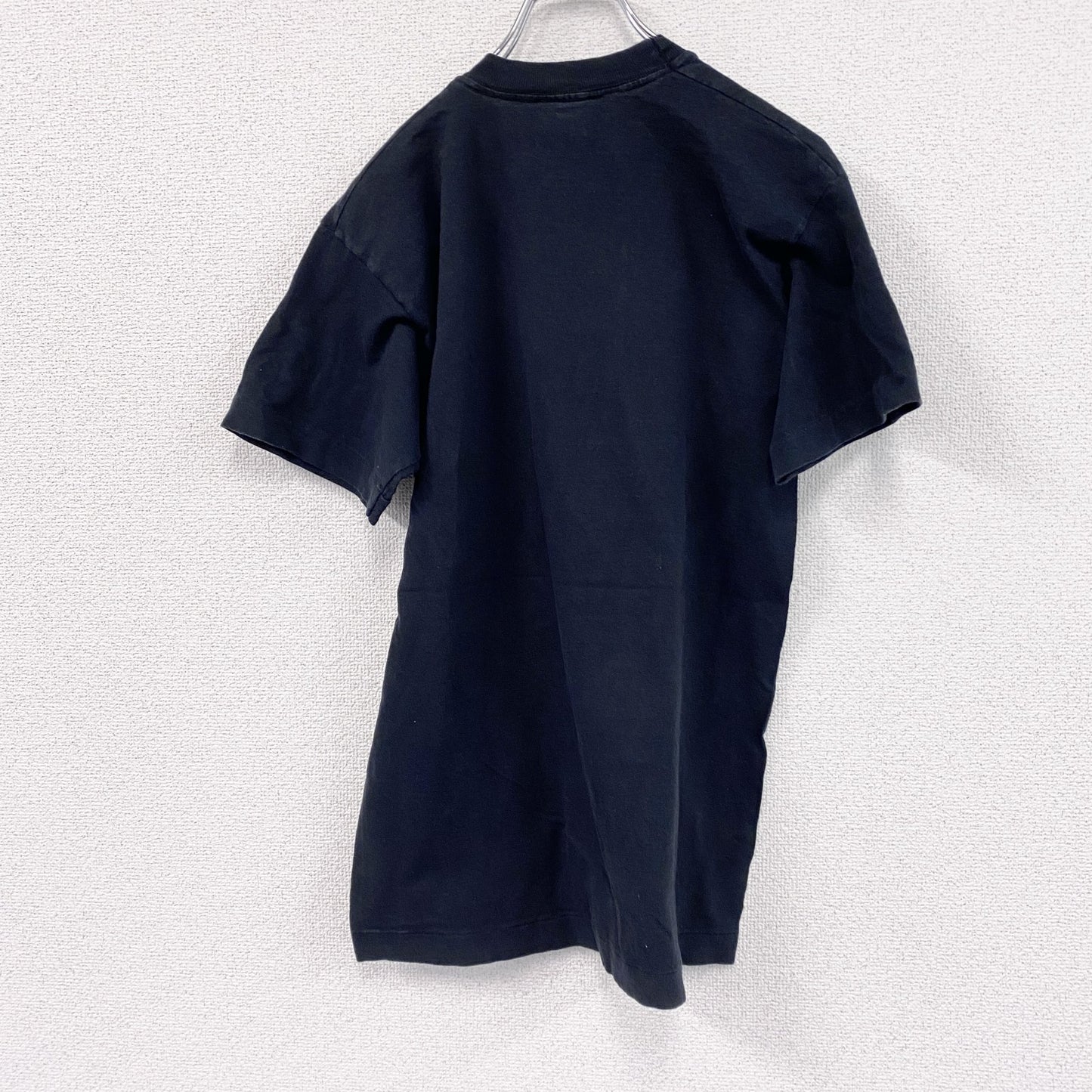 ～00s　半袖アニマルプリントTシャツ　ヴィンテージ　シングルステッチ　犬　シェパード　黒　ブラック