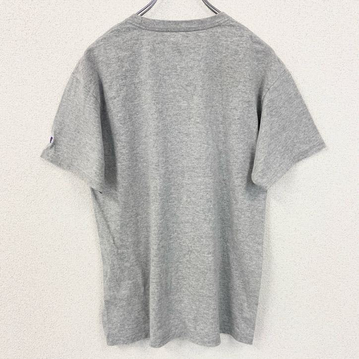 古着 used　Champion チャンピオン　半袖カレッジプリントTシャツ　ハーバードビジネススクール　グレー　Mサイズ