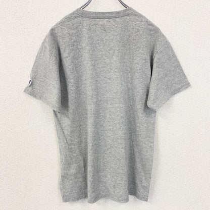 古着 used　Champion チャンピオン　半袖カレッジプリントTシャツ　ハーバードビジネススクール　グレー　Mサイズ