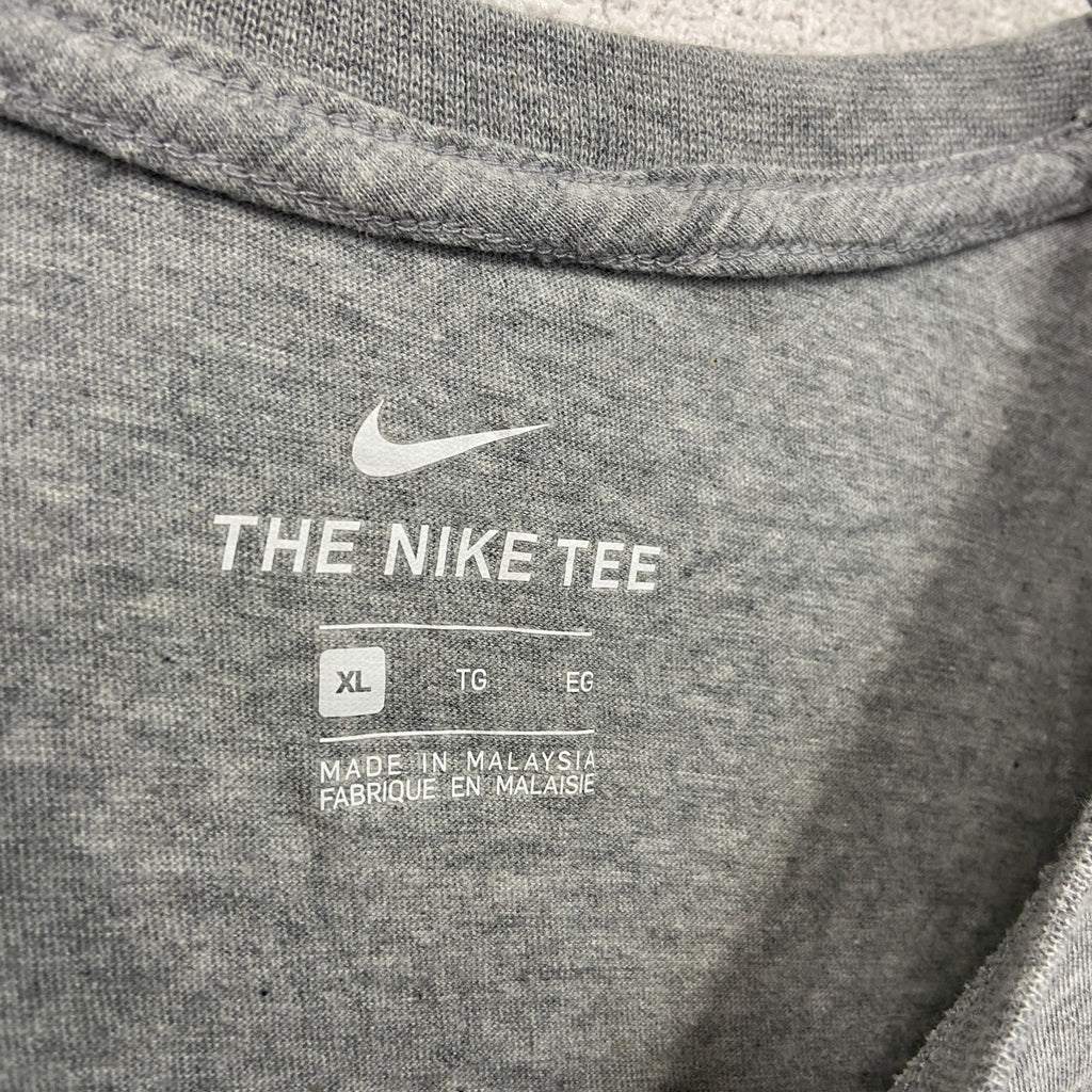 THE NIKE TEE　ナイキ　長袖プリントTシャツ　グレー　XLサイズ