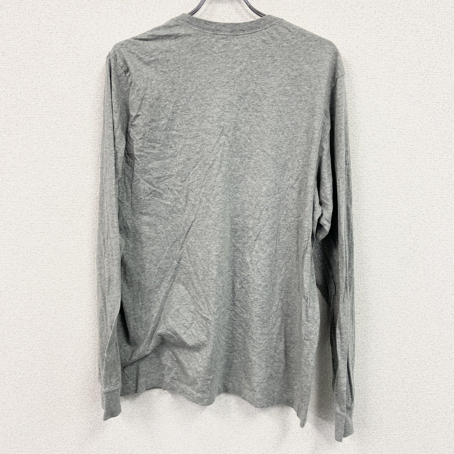 THE NIKE TEE　ナイキ　長袖プリントTシャツ　グレー　XLサイズ