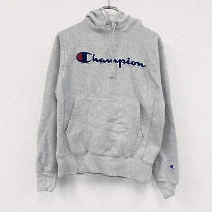 Champion　チャンピオン　リバースウィーブ　スウェットパーカー/フーディー　灰色　グレー　Sサイズ