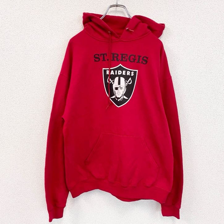 RAIDERS　レイダース　スウェットパーカー/フーディー　赤　レッド