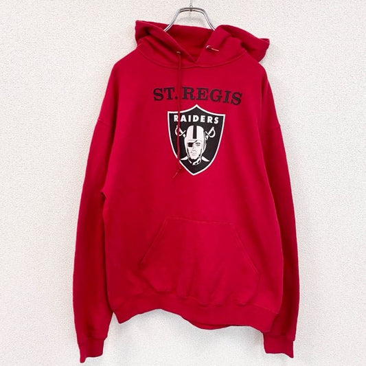 RAIDERS　レイダース　スウェットパーカー/フーディー　赤　レッド