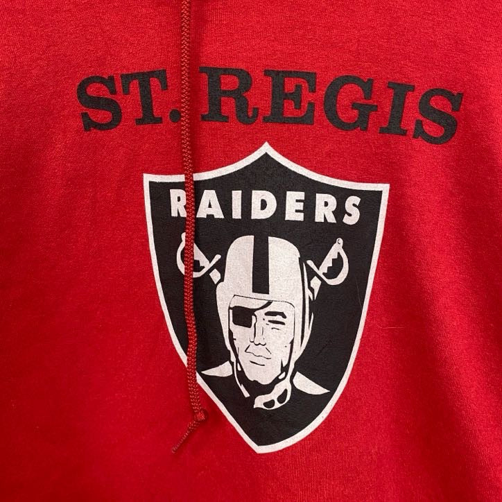 RAIDERS　レイダース　スウェットパーカー/フーディー　赤　レッド