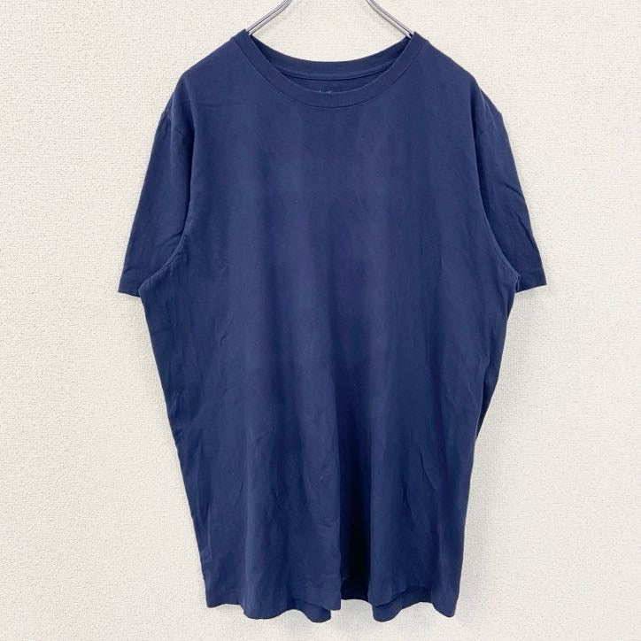 古着 used　NIKE ナイキ　アーロンジャッジ　ニューヨークヤンキース　半袖プリントTシャツ　紺　ネイビー　XLサイズ