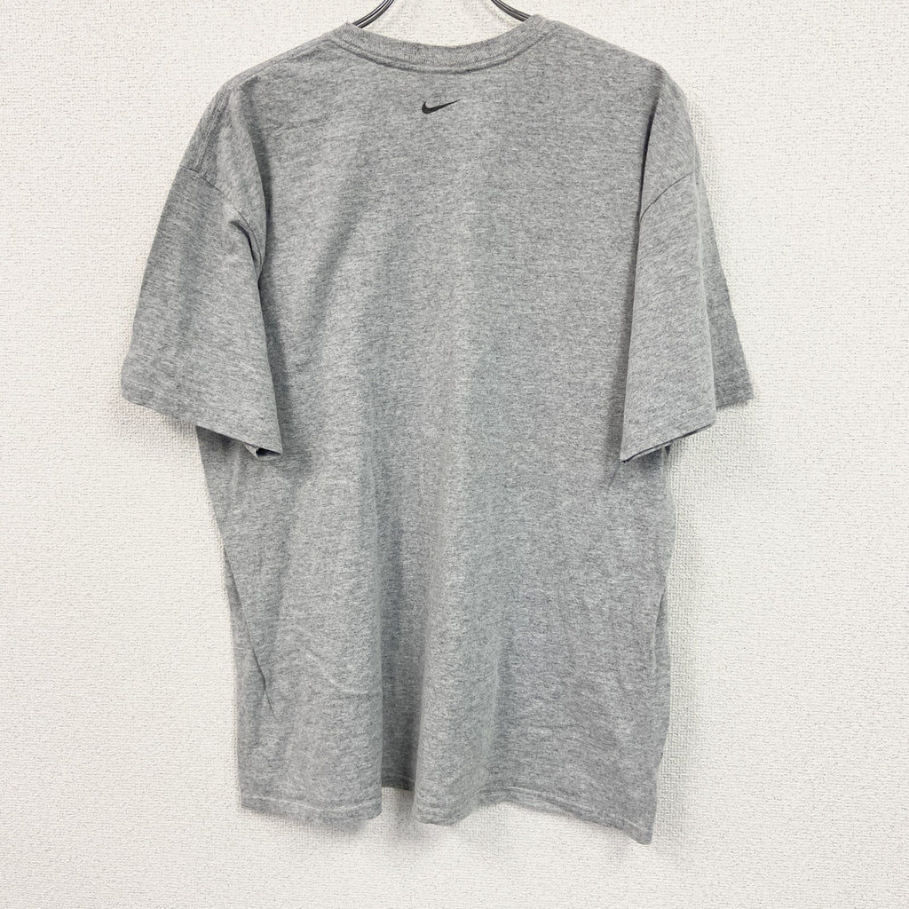 90s　NIKE　ナイキ　半袖プリントTシャツ　ヴィンテージ　グレー　XLサイズ