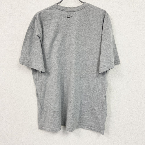 90s　NIKE　ナイキ　半袖プリントTシャツ　ヴィンテージ　グレー　XLサイズ