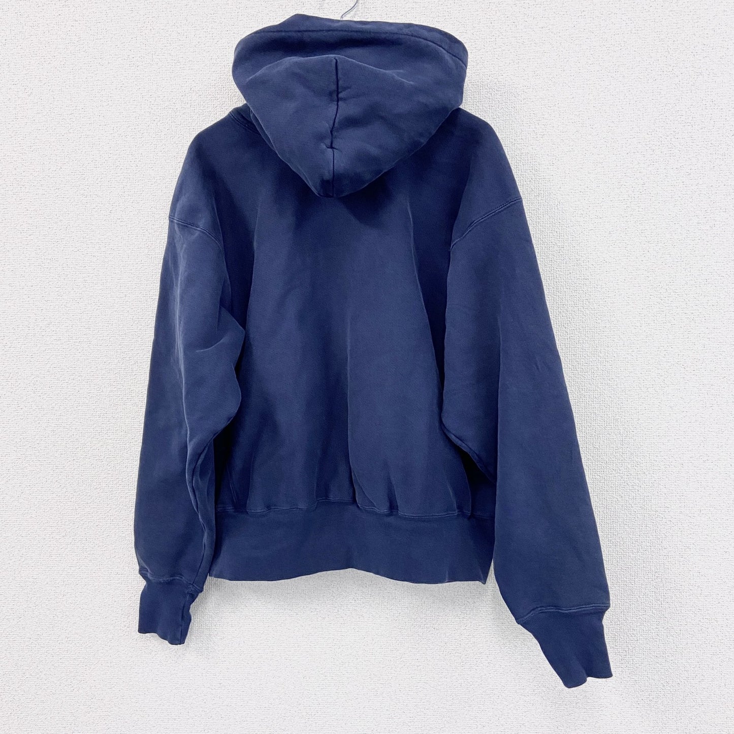 Champion　チャンピオン　リバースウィーブ　スウェットパーカー/フーディー　アーチプリント　ネイビー　Lサイズ