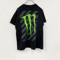 MONSTER　モンスター　半袖プリントTシャツ　黒　ブラック　Mサイズ