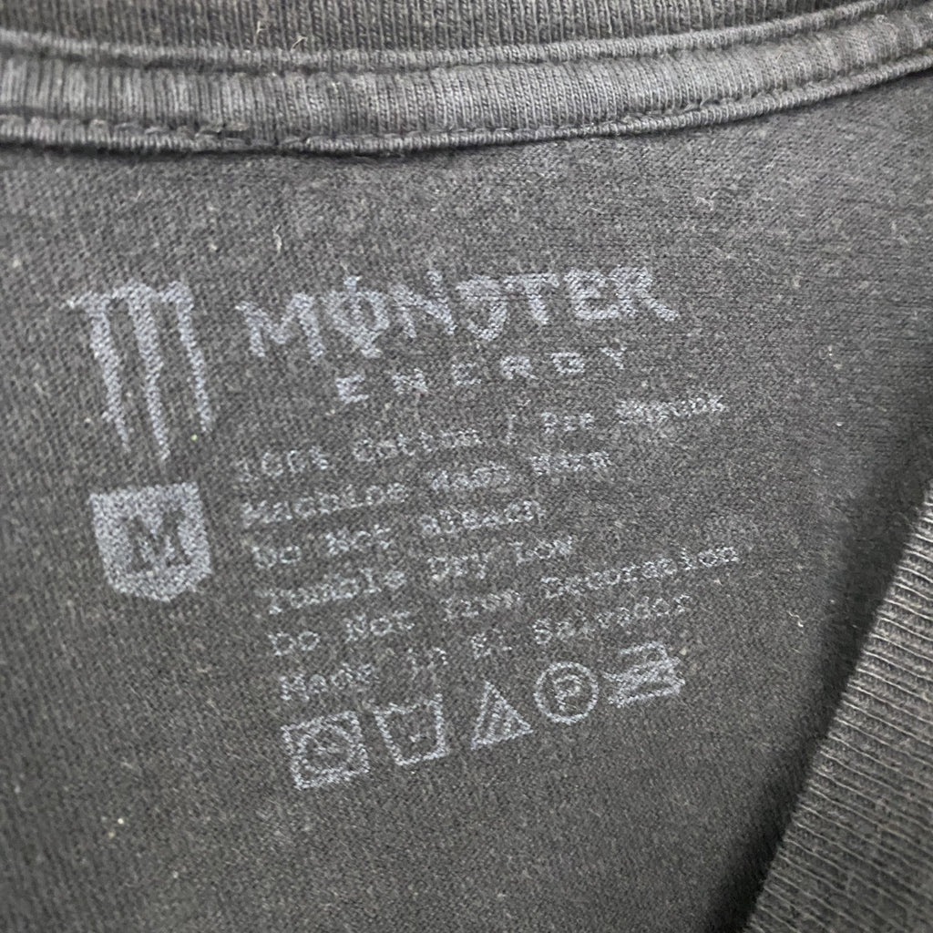 MONSTER　モンスター　半袖プリントTシャツ　黒　ブラック　Mサイズ