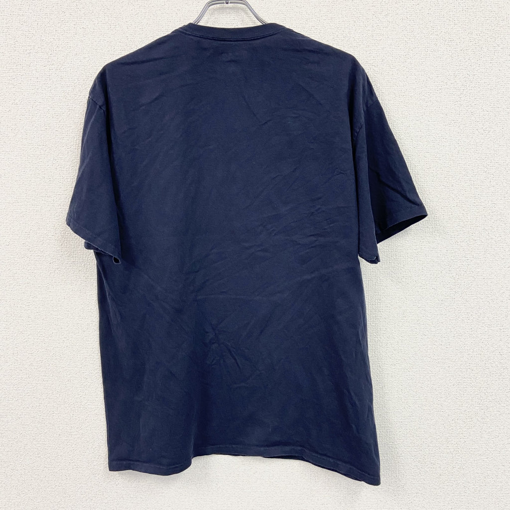 Champion　チャンピオン　半袖プリントTシャツ　紺　ネイビー　XLサイズ