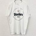 古着 used　NIKE ナイキ　半袖ロゴプリントTシャツ　NFL　ピッツバーグ・スティーラーズ　白　スポーツ　Sサイズ