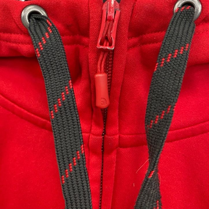 THE NORTH FACE　ザノースフェイス　フルジップスウェットパーカー/フーディー　赤　レッド　2XLサイズ