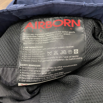 ARBN　エアボーン　カーゴパンツ　スノーボードパンツ　ボードウェア　紺　ネイビー　Mサイズ